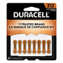 Duracell Hearing Aid Battery, #312, 8/Pack (DURDA312B8ZM09) View Product Image