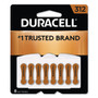 Duracell Hearing Aid Battery, #312, 8/Pack (DURDA312B8ZM09) View Product Image