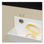 Advantus Panel Wall Wire Hooks, Silver, 25 Hooks/Pack