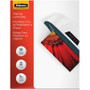 Fellowes ImageLast Laminating Pouches with UV Protection, 5 mil, 9" x 11.5", Clear, 50/Pack