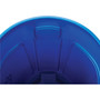 Rubbermaid Commercial Products Recycling Container,Heavy-duty,32 Gal,22"x22"x27-1/4",Blue (RCP263273) View Product Image