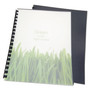 GBC 100% Recycled Poly Binding Cover, Black, 11 x 8.5, Unpunched, 25/Pack