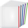 Cardinal Zipper Binder Pockets - 0.50" Maximum Capacity - 100 x Sheet Capacity - For Letter 8 1/2" x 11" Sheet - 3 x Holes - Ring Binder