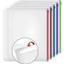 Cardinal Expanding Zipper Binder Pocket, 8.5 x 11, Assorted Colors, 5/Pack