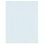 Ampad Quadrille Pads, Quadrille Rule (8 sq/in), 50 White (Heavyweight 20 lb Bond) 8.5 x 11 Sheets