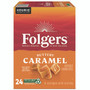 Folgers Buttery Caramel Coffee K-Cups, 24/Box