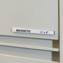 C-Line HOL-DEX Magnetic Shelf/Bin Label Holders, Side Load, 0.5 x 6, Clear, 10/Box (CLI87207) View Product Image