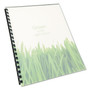 GBC 100% Recycled Poly Binding Cover, Frost, 11 x 8.5, Unpunched, 25/Pack