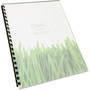 GBC 100% Recycled Poly Binding Cover, Frost, 11 x 8.5, Unpunched, 25/Pack