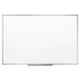 Mead Dry Erase Board with Aluminum Frame, 72 x 48, Melamine White Surface, Silver Aluminum Frame (MEA85358) View Product Image