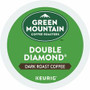 Green Mountain Coffee Roasters K-Cup Double Diamond Coffee - Compatible with Keurig Brewer - Regular - Dark - K-Cup - Black Diamond
