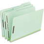 Pendaflex 1/3 Tab Cut Legal Recycled Top Tab File Folder - 8 1/2" x 14" - 2" Expansion - 2 Fastener(s) - Top Tab Location - Assorted Tab Position