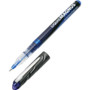 AbilityOne 7520014612663 SKILCRAFT Liquid Magnus Hybrid Gel Pen, Stick, Extra-Fine 0.5 mm, Blue Ink, Clear/Blue Barrel, Dozen (NSN4612663) View Product Image