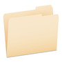 Pendaflex Manila File Folders, 1/3-Cut Tabs: Right Position, Letter Size, 0.75" Expansion, Manila, 100/Box