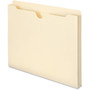 Smead Manila File Jackets, 2-Ply Straight Tab, Letter Size, Manila, 50/Box SMD75520