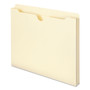 Smead Manila File Jackets, 2-Ply Straight Tab, Letter Size, Manila, 50/Box SMD75520