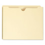 Smead Manila File Jackets, 2-Ply Straight Tab, Letter Size, Manila, 50/Box SMD75520