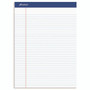Ampad Perforated Writing Pads, Narrow Rule, 50 White 8.5 x 11.75 Sheets, Dozen