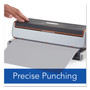 Swingline 20-Sheet Optima 20 Electric Punch, Three-Hole, 9/32" Holes, Silver/Black (SWI74520) View Product Image