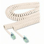 Softalk Modular Plug Handset Coil Cord - 25 ft Phone Cable for Phone - Beige