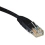 Tripp Lite CAT5e 350 MHz Molded Patch Cable, 14 ft, Black (TRPN002014BK) View Product Image