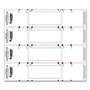 Tabbies File Pocket Handles, 9.63 x 2, White, 4/Sheet, 12 Sheets/Pack (TAB68815) View Product Image