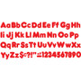 TREND Ready Letters Casual Combo Set, Red, 4"h, 182/Set