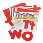 TREND Ready Letters Casual Combo Set, Red, 4"h, 182/Set