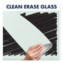 Quartet InvisaMount Magnetic Glass Marker Board, 50" x 28", White Surface