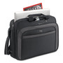 Solo Pro CheckFast Briefcase, Fits Devices Up to 17.3", Polyester, 17 x 5.5 x 13.75, Black (USLCLA3144) View Product Image