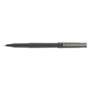 uniball Roller Ball Pen, Stick, Extra-Fine 0.5 mm, Black Ink, Black Barrel, 72/Pack (UBC2013565) View Product Image