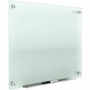 Quartet Infinity Glass Dry-Erase Whiteboard - 24" (2 ft) Width x 18" (1.5 ft) Height - Frost Tempered Glass Surface - Horizontal/Vertical