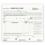 Rediform Snap-A-Way Bill of Lading, Short Form, Three-Part Carbonless, 7 x 8.5, 250 Forms Total