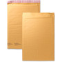 Sealed Air Jiffylite Self-Seal Bubble Mailer, #6, Barrier Bubble Air Cell Cushion, Self-Adhesive Closure, 12.5 x 19, Brown Kraft, 25/CT