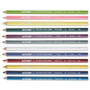 Prismacolor Scholar Colored Pencil Set, 3 mm, 2B (#2), Assorted Lead/Barrel Colors, Dozen Product Image 