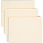 Smead Straight Tab Cut Letter Recycled Fastener Folder - 8 1/2" x 11" - 2 x 2B Fastener(s) - 1 Pocket(s) - 11 pt. - 2 Plys