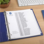 Avery Customizable Table of Contents Ready Index Black and White Dividers, 31-Tab, 1 to 31, 11 x 8.5, White, 6 Sets