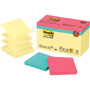 Post-it Dispenser Notes Original Pop-up Notes Value Pack, 3 x 3, (14) Canary Yellow, (4) Poptimistic Collection Colors, 100 Sheets/Pad, 18 Pads/Pack View Product Image