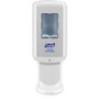 PURELL CS6 Hand Sanitizer Dispenser - Automatic - 1.27 quart Capacity - Support 4 x C Battery - Wall Mountable, Refillable, Site Window, Locking Mechanism, Touch-free - White