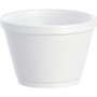 Dart Foam Food Containers - Serving - Disposable - White - Foam Body - 20 / Carton - (DCC6SJ12)
