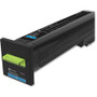 Lexmark Unison Original High Yield Laser Toner Cartridge - Cyan - 1 Each - (LEX82K1HC0)