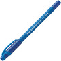 Paper Mate FlexGrip Ultra Recycled Ballpoint Pen, Stick, Fine 0.8 mm, Blue Ink, Blue Barrel, Dozen