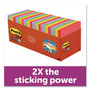 Post-it Notes Super Sticky Pads in Playful Primary Collection Colors, Cabinet Pack, 3" x 3", 70 Sheets/Pad, 24 Pads/Pack
