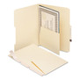 Smead Self-Adhesive Folder Dividers with 5.5" Pockets for Top/End Tab Folders, 1 Fastener, Letter Size, Manila, 25/Pack (SMD68030) View Product Image
