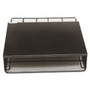 Safco One Drawer Hospitality Organizer, 5 Compartments, 12.5 x 11.25 x 3.25, Black (SAF3274BL) View Product Image