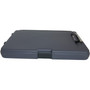 Saunders WorkMate Storage Clipboard, 0.5" Clip Capacity, Holds 8.5 x 11 Sheets, Charcoal/Gray