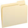 Smead Manila File Folders, 1/3-Cut Tabs: Right Position, Letter Size, 0.75" Expansion, Manila, 100/Box