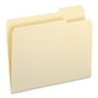 Smead Manila File Folders, 1/3-Cut Tabs: Right Position, Letter Size, 0.75" Expansion, Manila, 100/Box (SMD10333) View Product Image