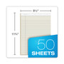 TOPS Prism + Colored Writing Pads, Wide/Legal Rule, 50 Pastel Ivory 8.5 x 11.75 Sheets, 12/Pack (TOP63130) View Product Image