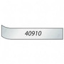 DYMO D1 High-Performance Polyester Removable Label Tape, 0.37" x 23 ft, Black on Clear